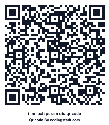 Timmachipuram UTS QR Code