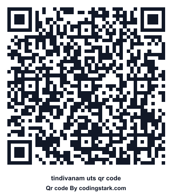 Tindivanam UTS QR Code