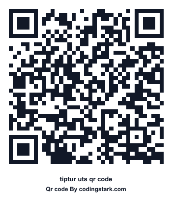 Tiptur UTS QR Code
