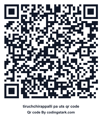 Tiruchchirappalli Pa UTS QR Code