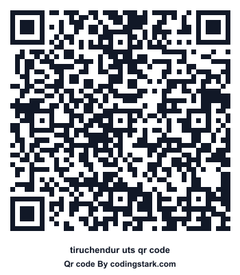 Tiruchendur UTS QR Code