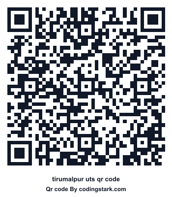 Tirumalpur UTS QR Code