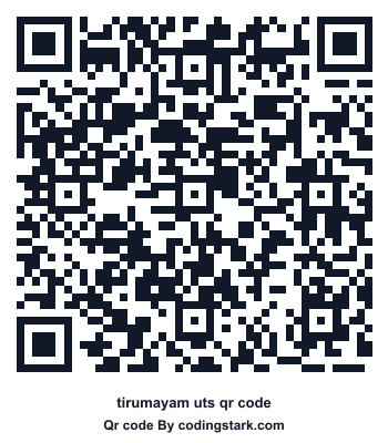 Tirumayam UTS QR Code