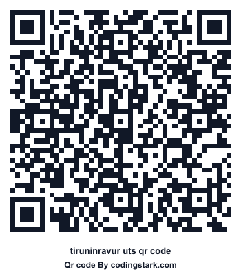 Tiruninravur UTS QR Code