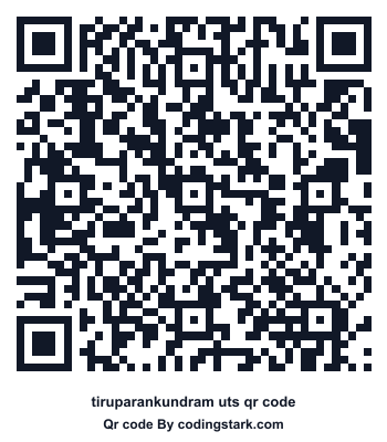 Tiruparankundram UTS QR Code