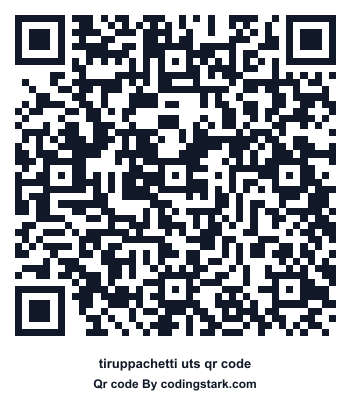 Tiruppachetti UTS QR Code