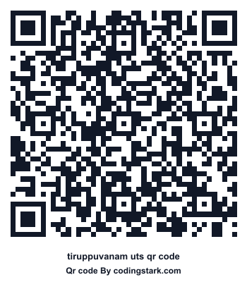 Tiruppuvanam UTS QR Code