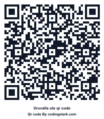 Tiruvalla UTS QR Code