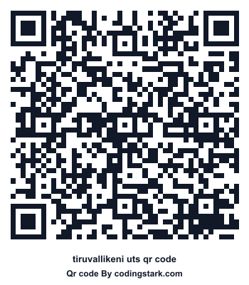 Tiruvallikeni UTS QR Code