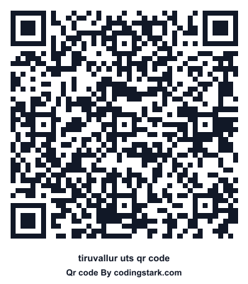 Tiruvallur UTS QR Code