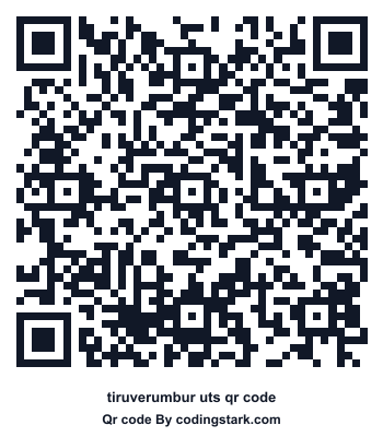 Tiruverumbur UTS QR Code