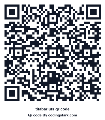 Titabar UTS QR Code