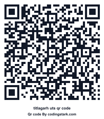 Titlagarh UTS QR Code