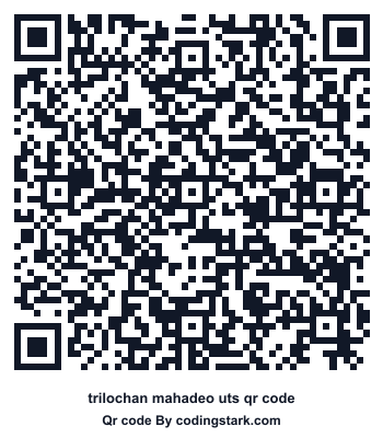 Trilochan Mahadeo UTS QR Code