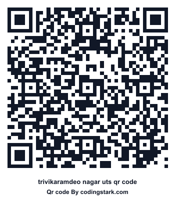 Trivikaramdeo Nagar UTS QR Code