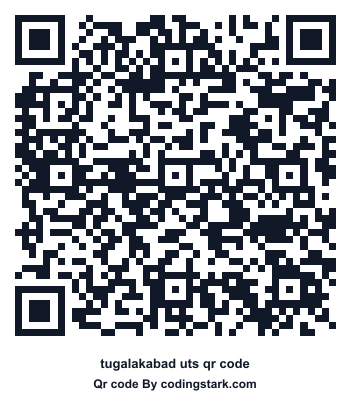 Tugalakabad UTS QR Code