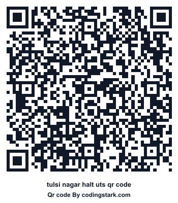 Tulsi Nagar Halt UTS QR Code