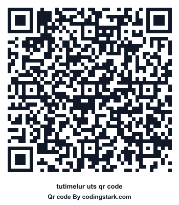 Tutimelur UTS QR Code