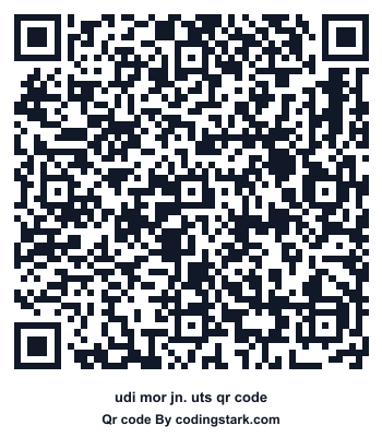 Udi Mor Jn. UTS QR Code