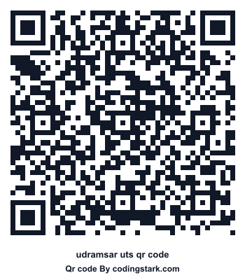 Udramsar UTS QR Code