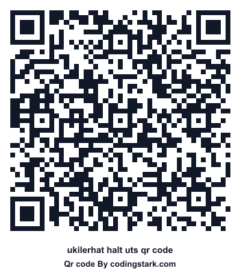 Ukilerhat Halt UTS QR Code