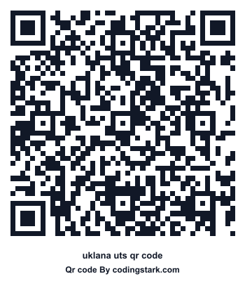 Uklana UTS QR Code