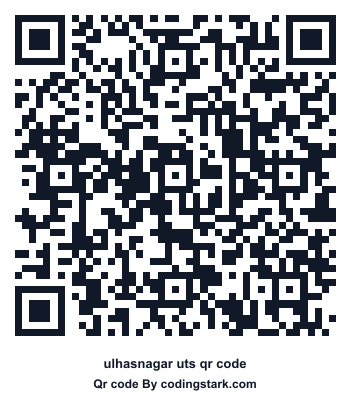 Ulhasnagar UTS QR Code