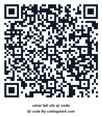 Umar Tali UTS QR Code