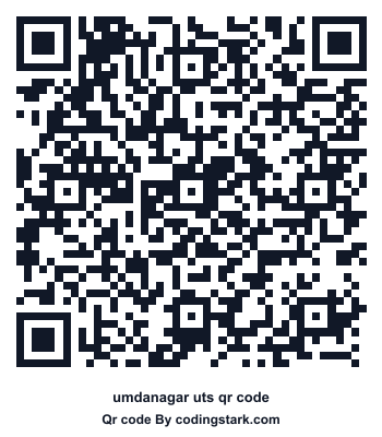Umdanagar UTS QR Code