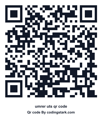 Umrer UTS QR Code