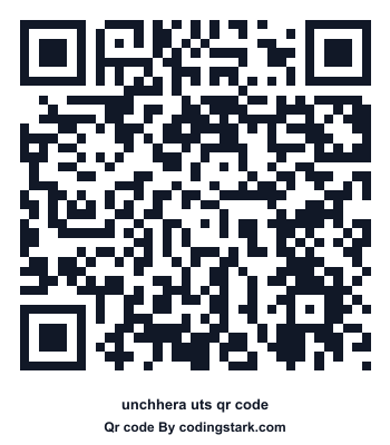 Unchhera UTS QR Code