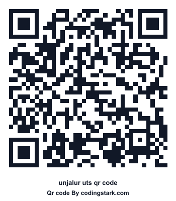 Unjalur UTS QR Code