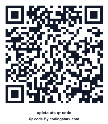 Upleta UTS QR Code