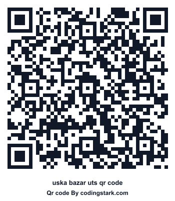 Uska Bazar UTS QR Code