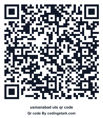 Usmanabad UTS QR Code