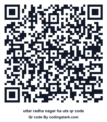 Uttar Radha Nagar Ha UTS QR Code