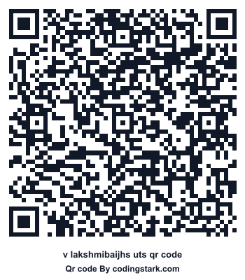 V Lakshmibaijhs UTS QR Code