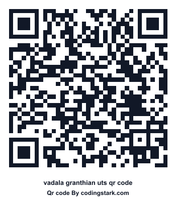Vadala Granthian UTS QR Code