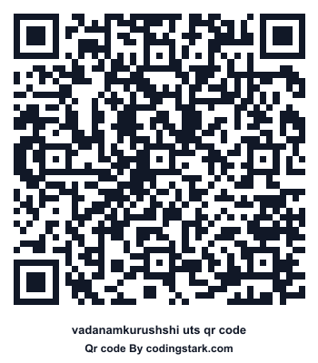 Vadanamkurushshi UTS QR Code