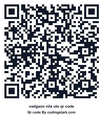 Vadgaon Nila UTS QR Code