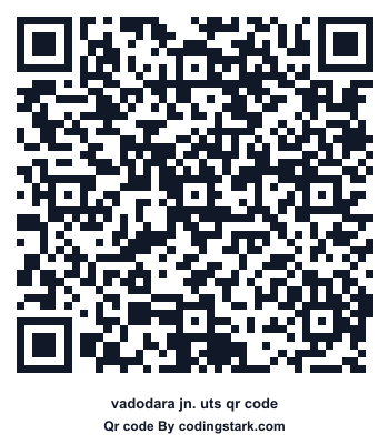 Vadodara Jn. UTS QR Code