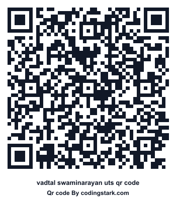 Vadtal Swaminarayan UTS QR Code