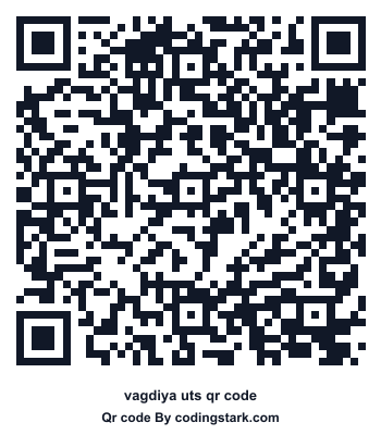 Vagdiya UTS QR Code