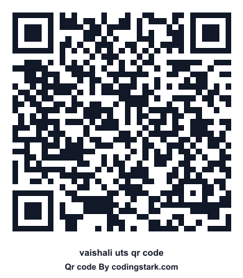 Vaishali UTS QR Code