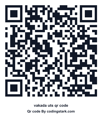 Vakada UTS QR Code