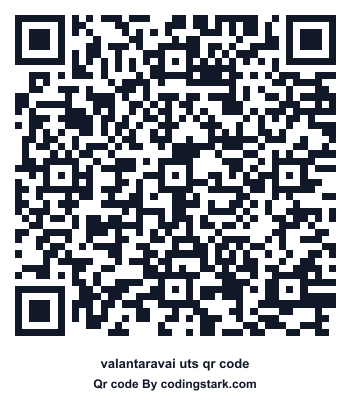 Valantaravai UTS QR Code