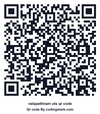 Valapattinam UTS QR Code
