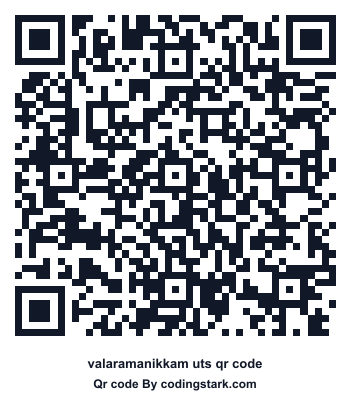 Valaramanikkam UTS QR Code
