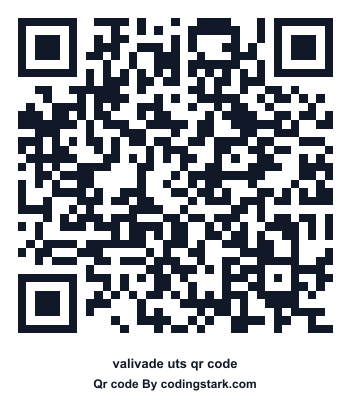 Valivade UTS QR Code
