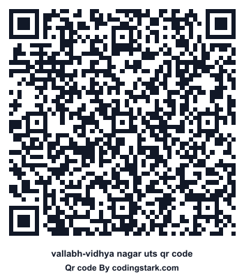 Vallabh-vidhya Nagar UTS QR Code